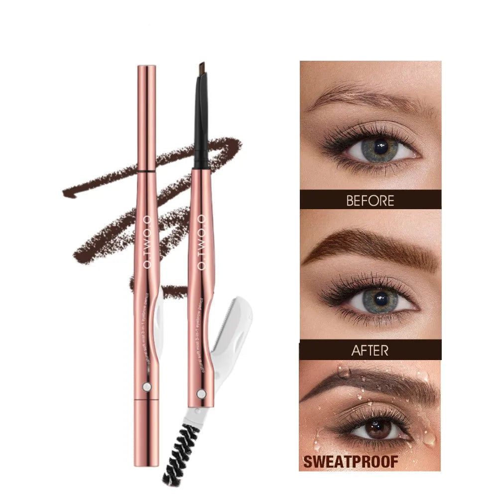 3-in-1 Waterproof Eyebrow Pencil
