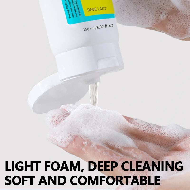 Whitening Facial Foam Exfoliating Deep Remove Cleanser