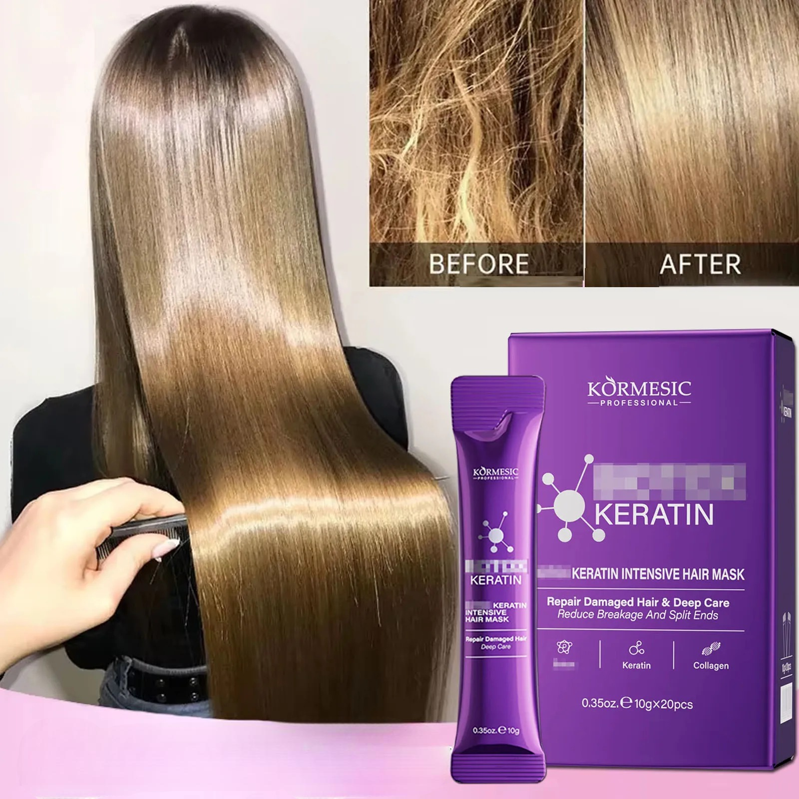 Keratin 5-Second Hair Repair Mask