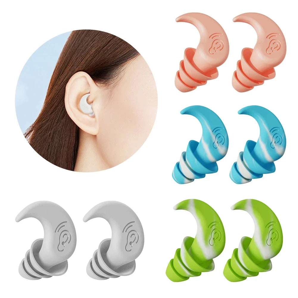Waterproof Silicone Earplugs