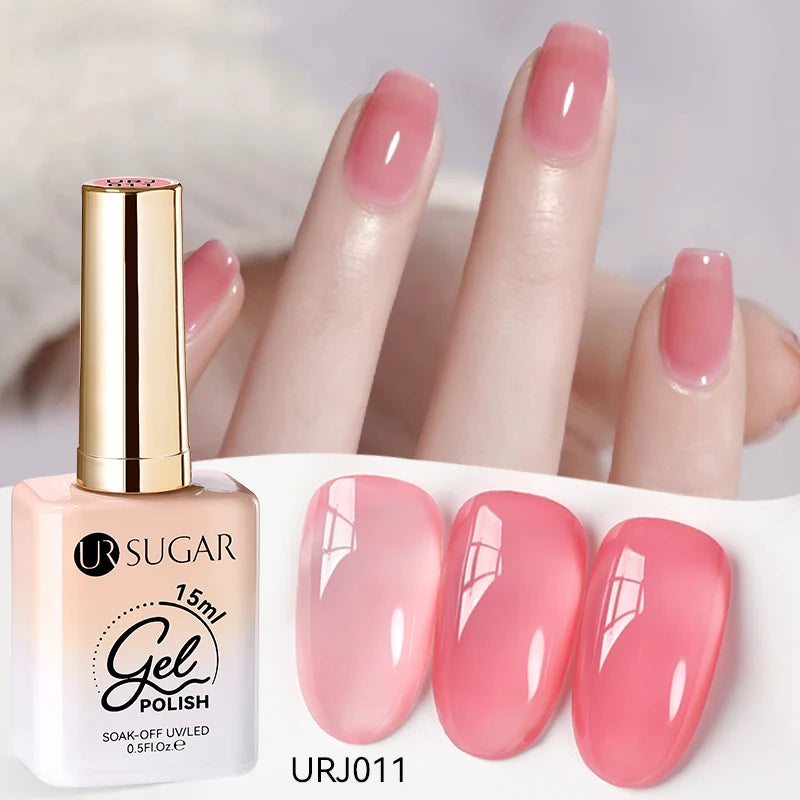 Jelly Milky White Translucent UV Gel Polish