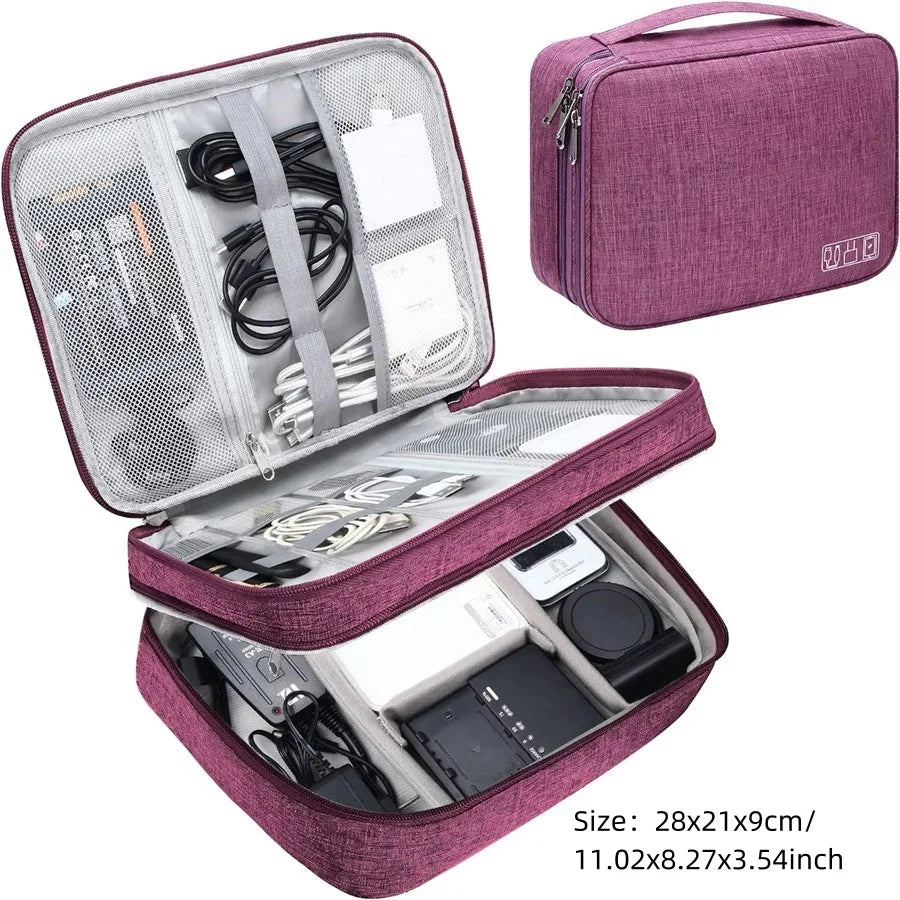 Fashion Solid Color Makeup Bag