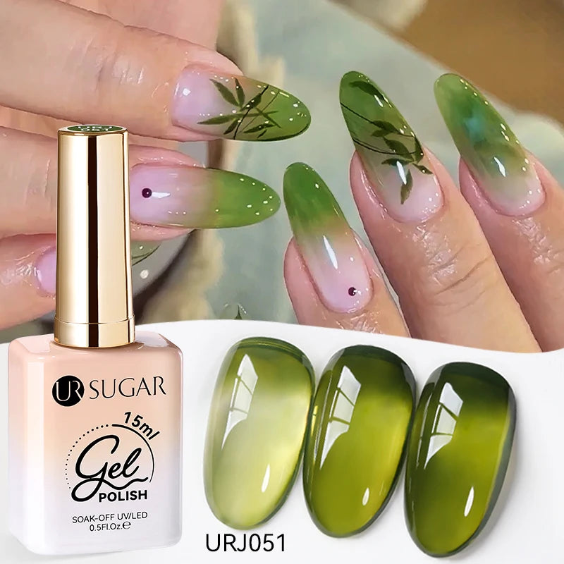 Jelly Milky White Translucent UV Gel Polish