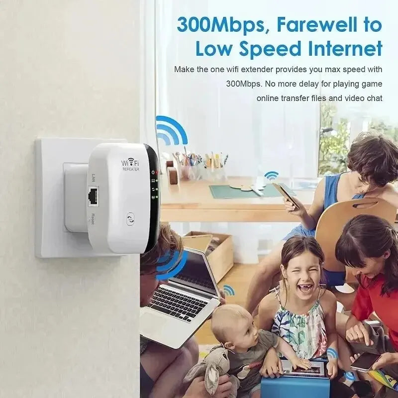 Compact Wireless WiFi Extender
