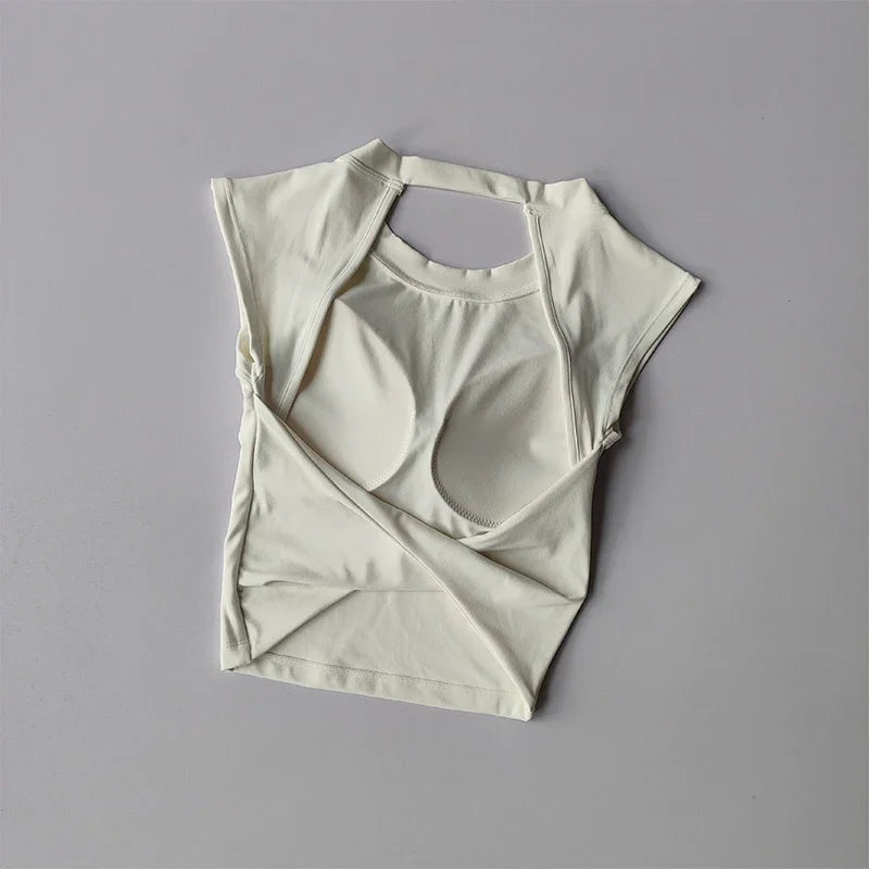 Backless Yoga Top