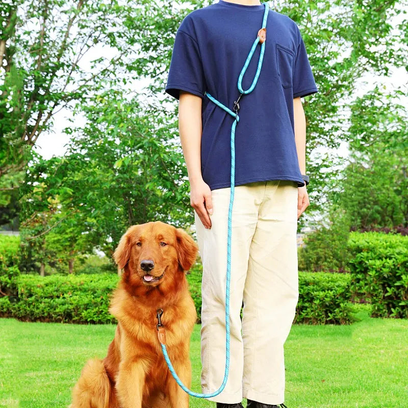 Hands-Free Reflective Dog Leash
