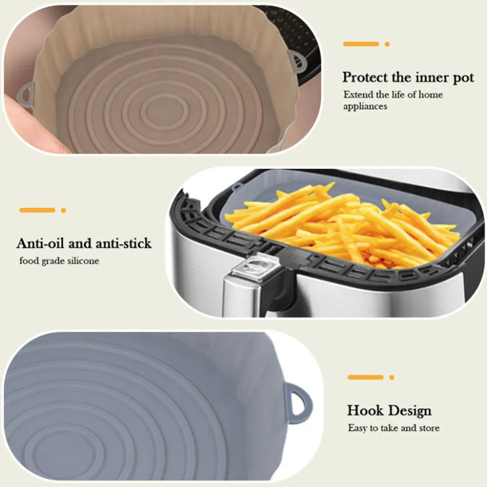 Multipurpose Silicone Air Fryer Pad