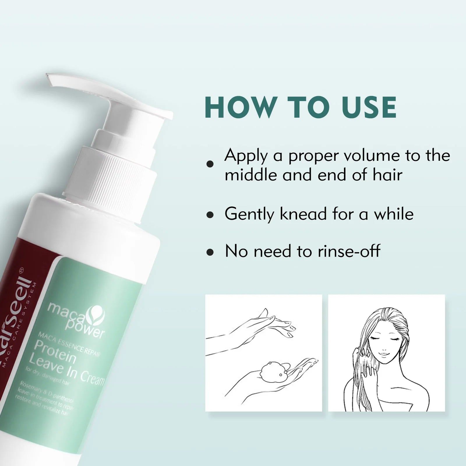 Organic Protein Leave-In Conditioner Cream