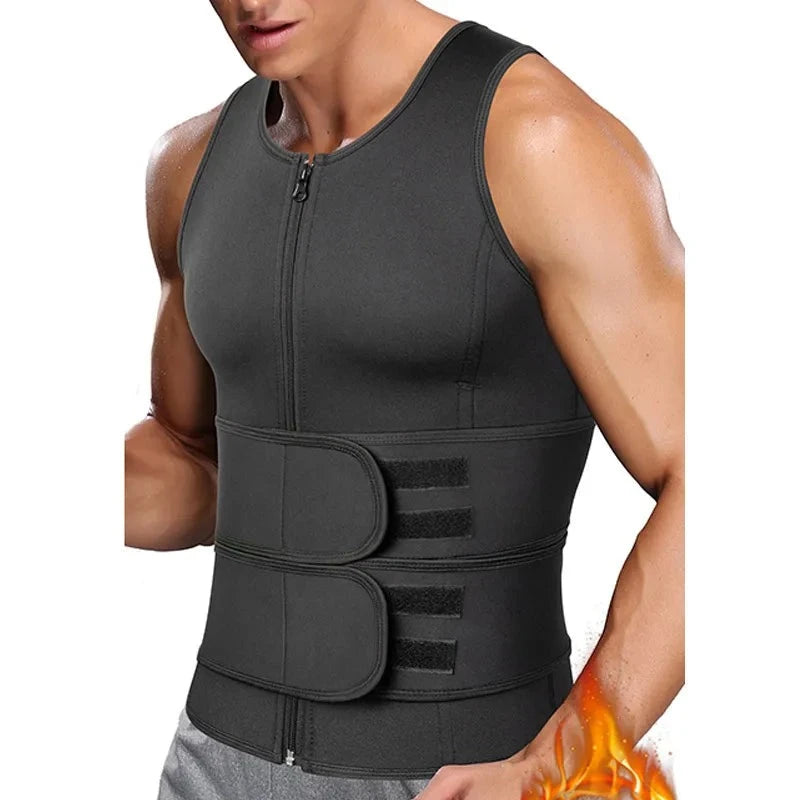 Vest Waist Trainer Sweat Shirt Abdomen Slimming