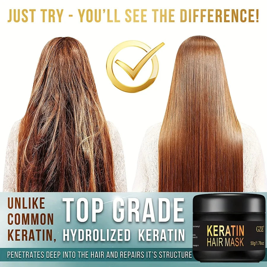 Keratin Biotin Hair Mask Deep Repair Conditioner