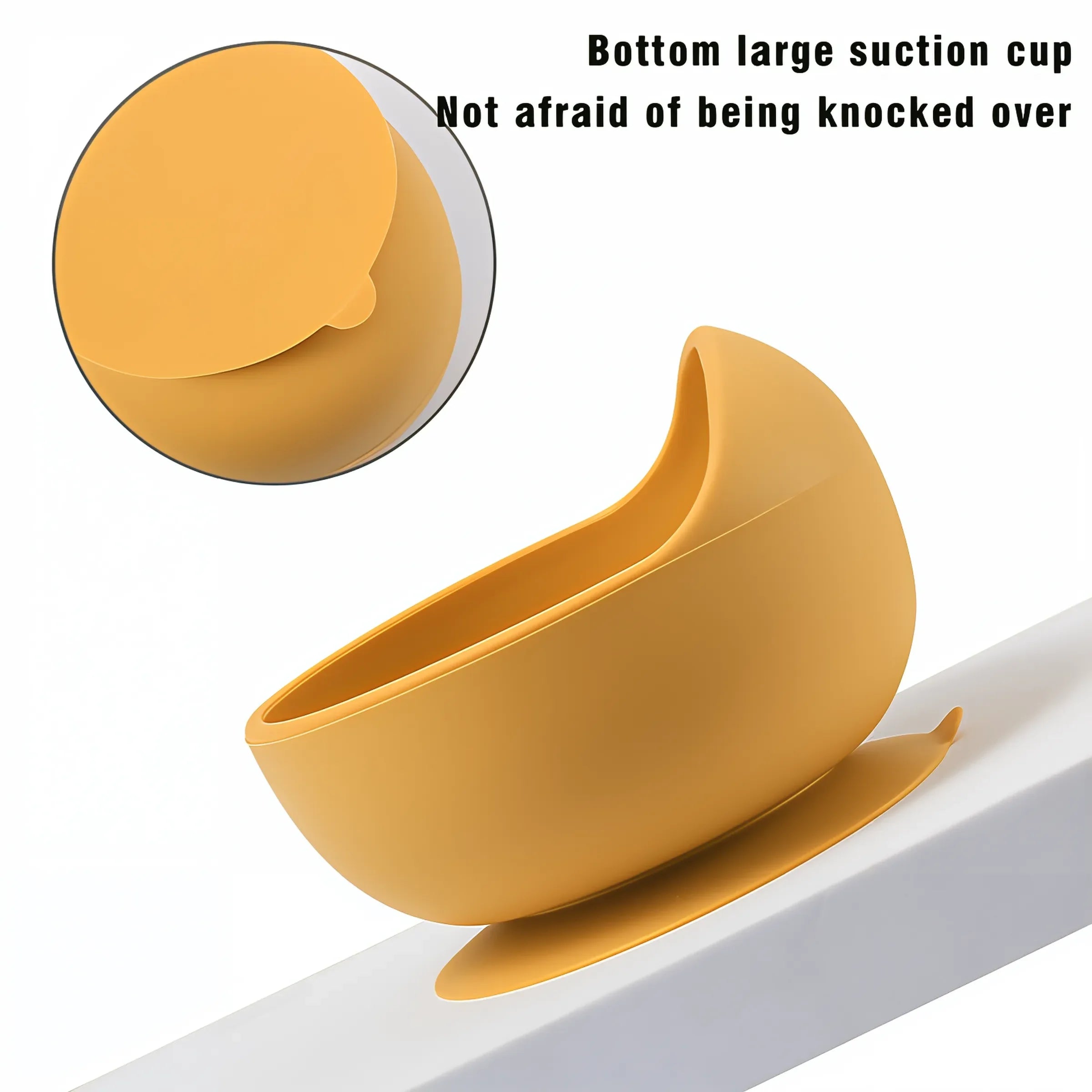 Silicone Suction Cup Feeding Bowl