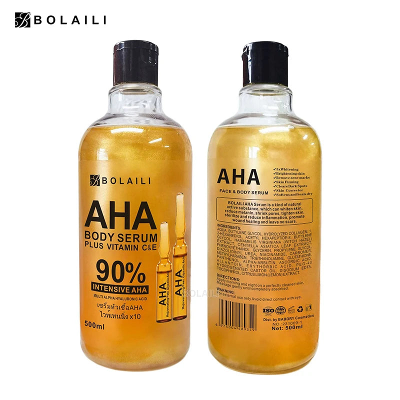 ALPHA Hydroxy Acids 24K Gold Face & Body Serum