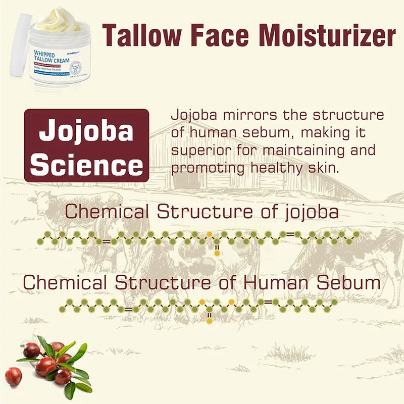 Grass-Fed Beef Tallow Moisturizer