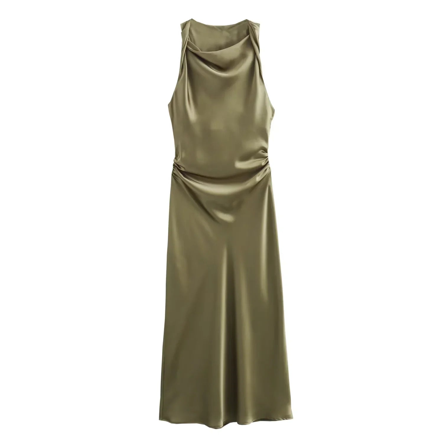Elegant Satin Slip Dress