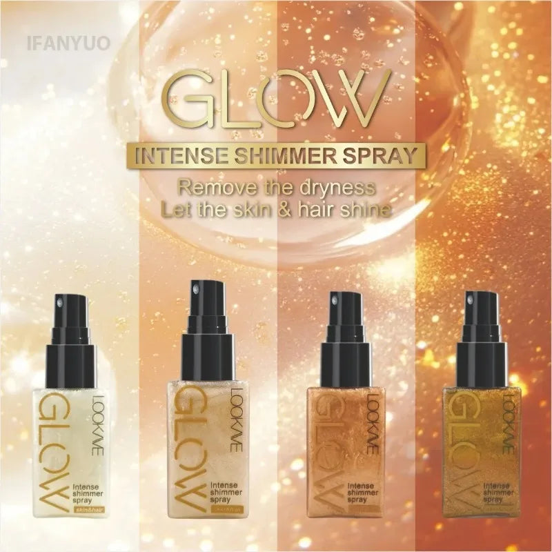 Pearlescent Shimmer Oil Spray