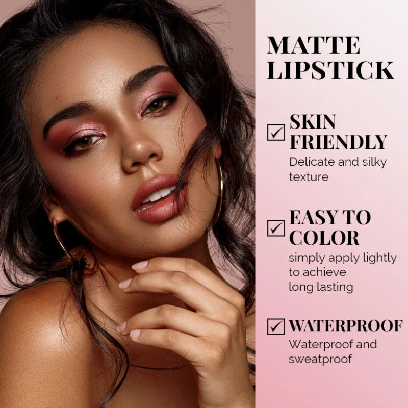 Mini Matte 18-Color Capsule Lipstick Set