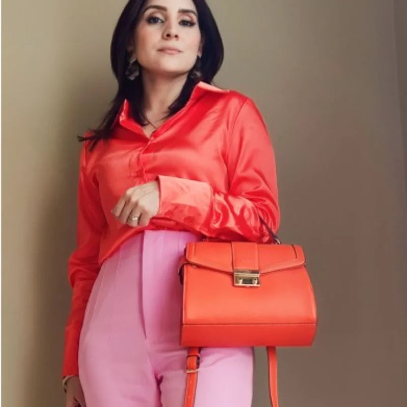 Spring Satin Long Sleeve Blouse