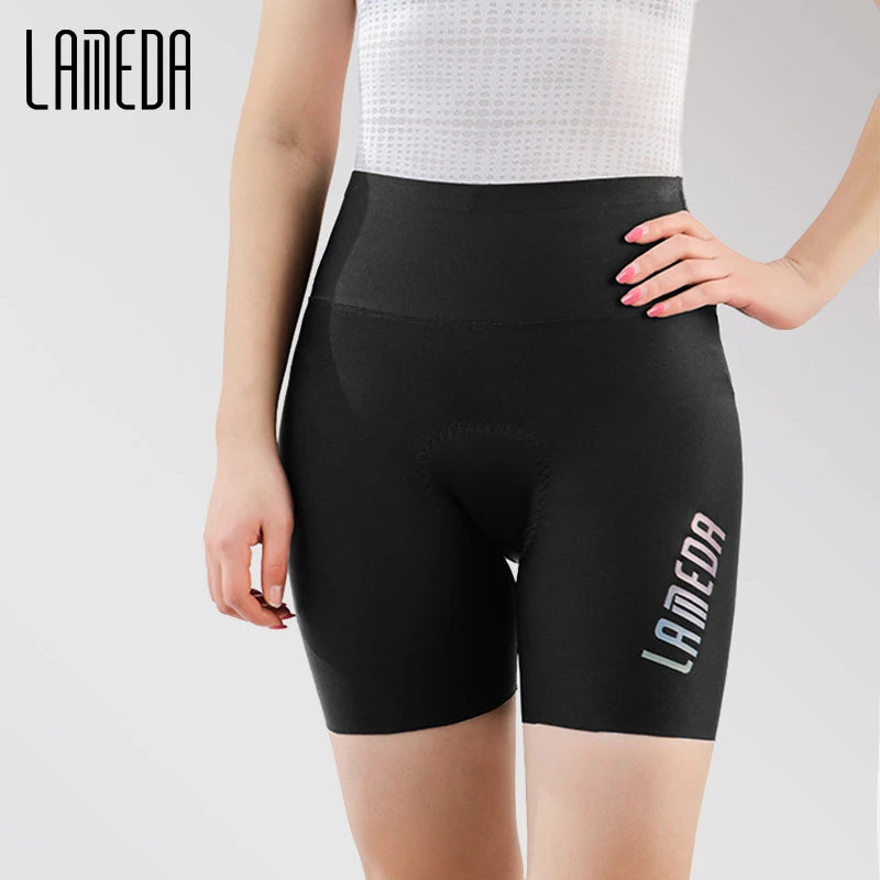 High Waist Padded Cycling Shorts