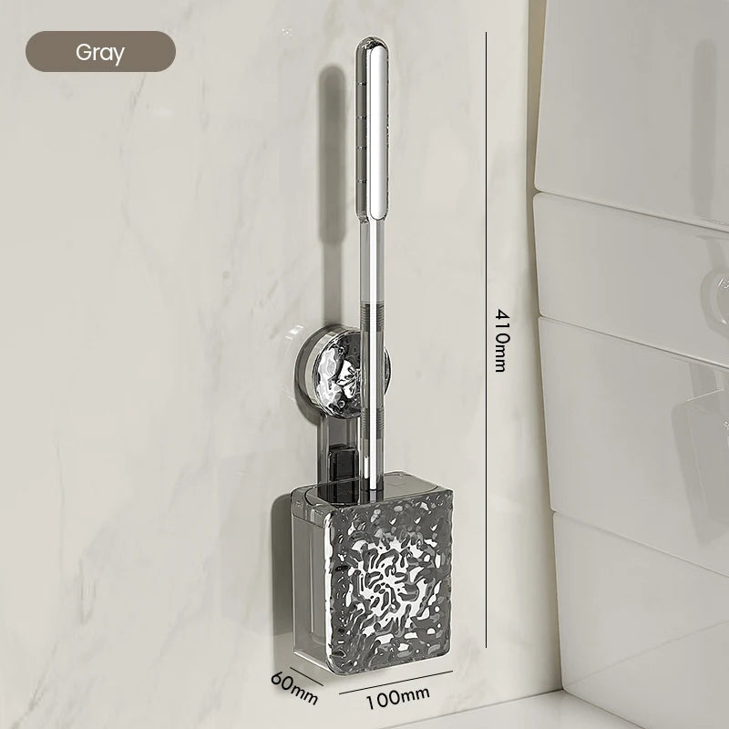 Wall-Mounted Toilet Brush