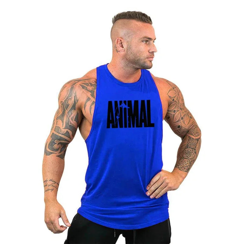 Animal Letter Gym Tank