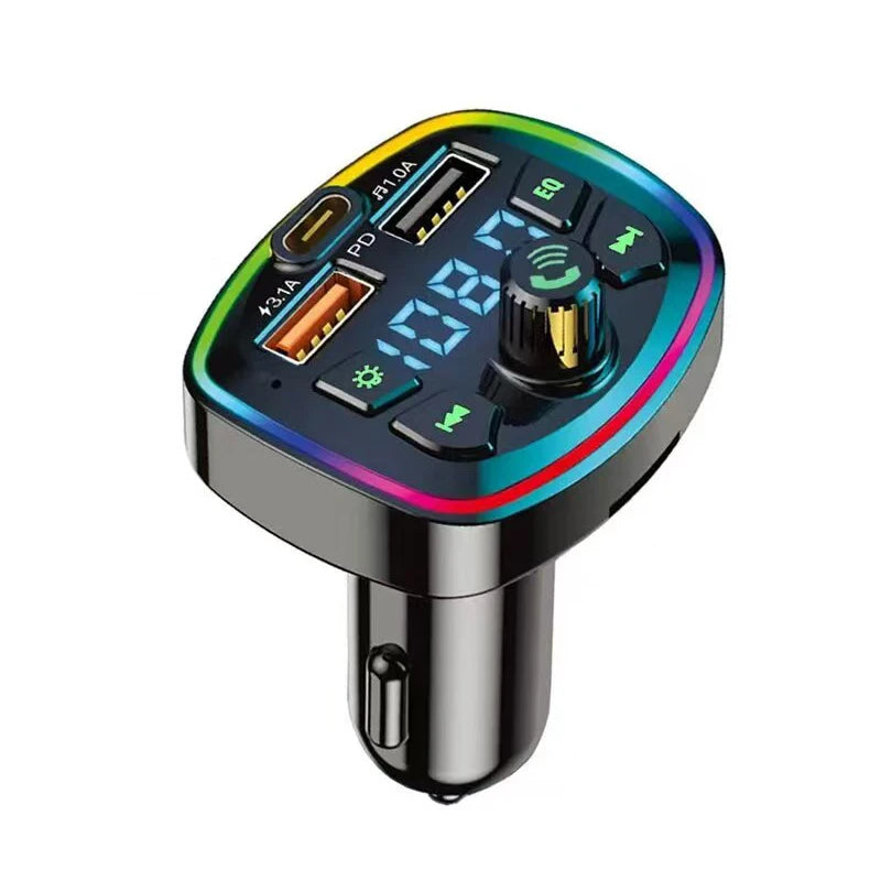 Bluetooth 5.0 FM Transmitter Car Charger