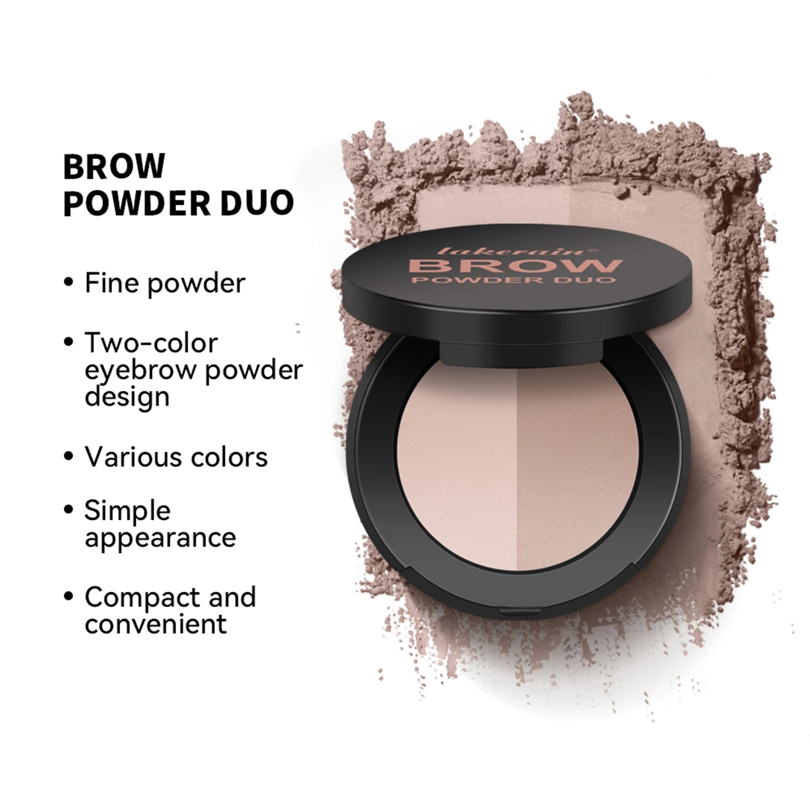 6-Color Dual Brow Powder Palette