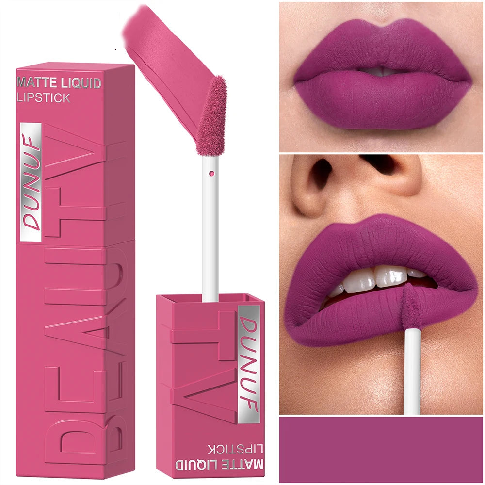 8-Shade Matte Liquid Lipstick Set