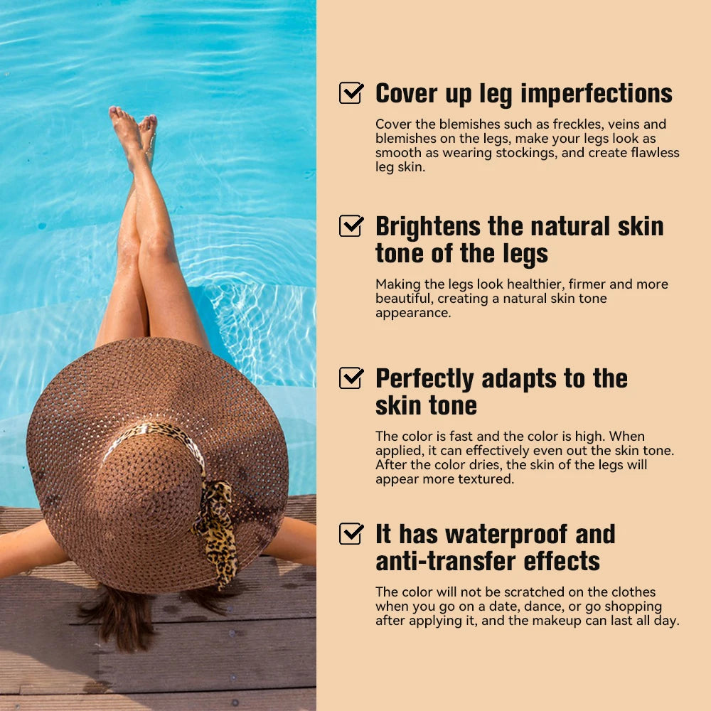 Body Tanning & Leg Makeup Cream