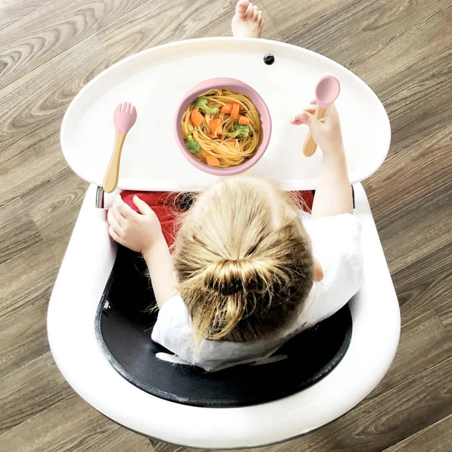 Silicone Baby Feeding Set