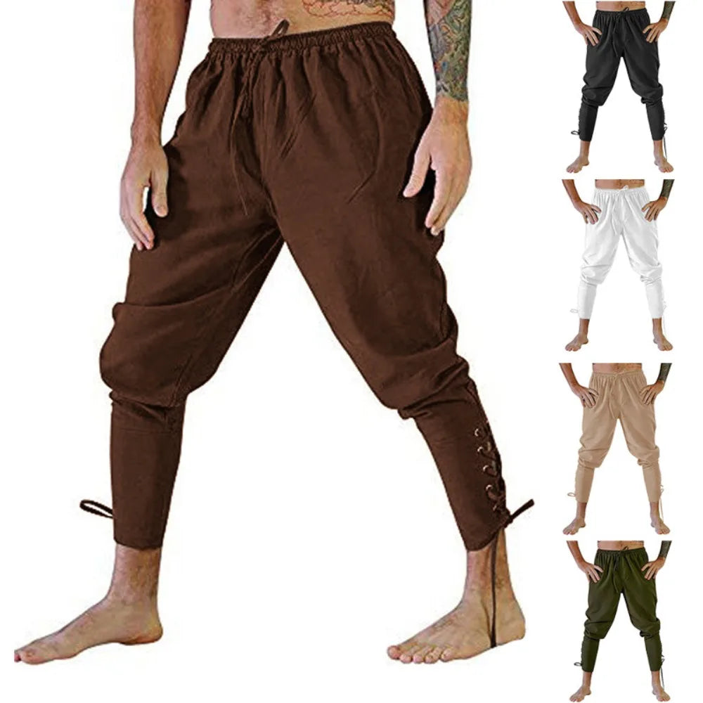 Viking Pirate Costume Pants