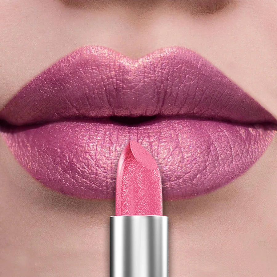 21-Color Metallic Glitter Lipstick Set