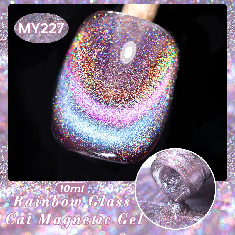 Sparkling Magnetic Cat Eye Gel Polish