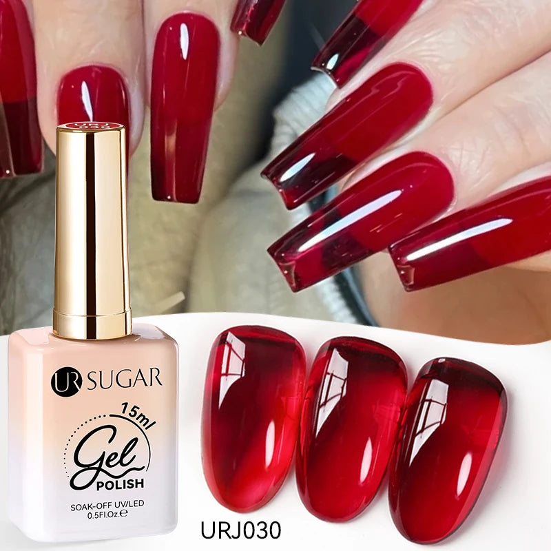Jelly Milky White Translucent UV Gel Polish