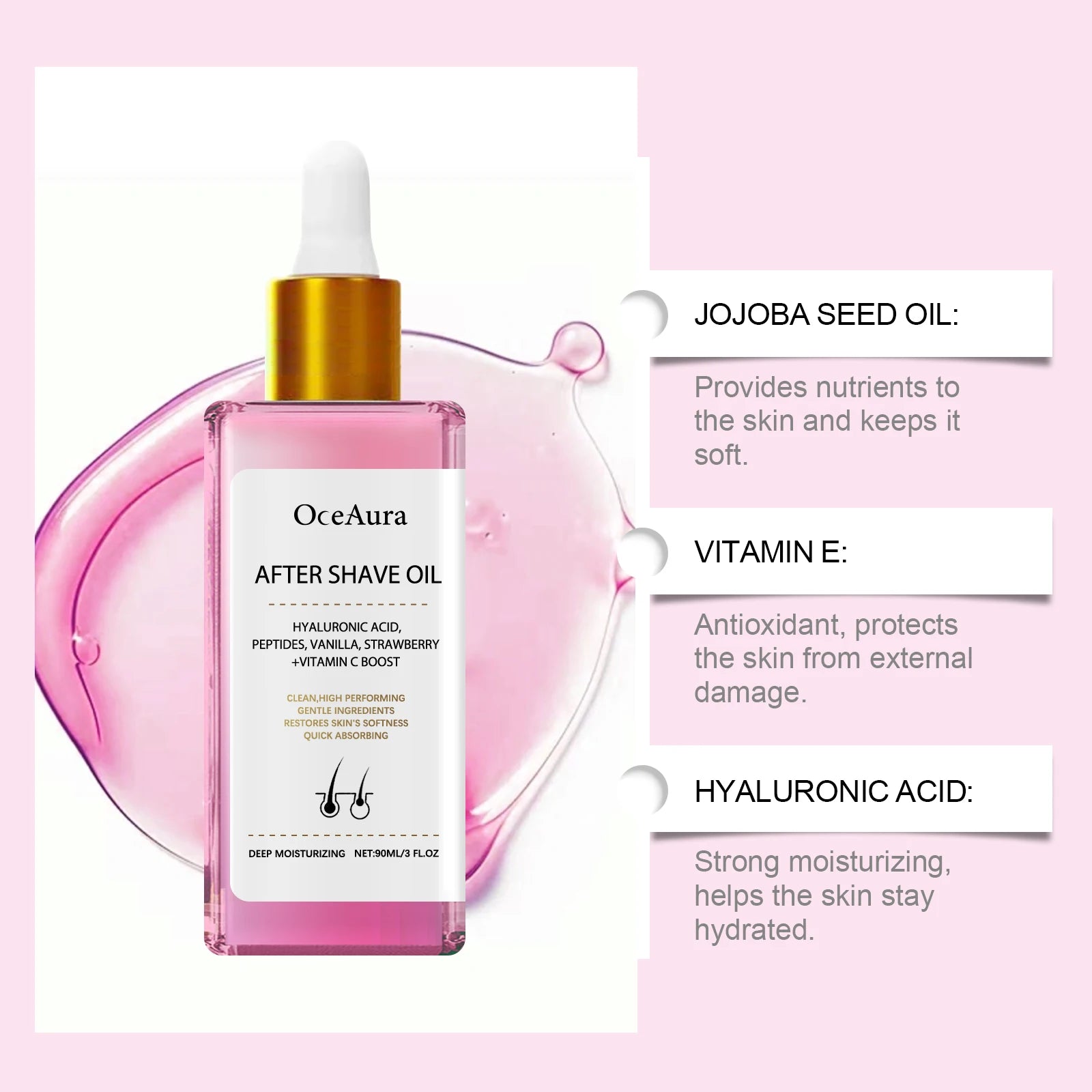 Strawberry Vanilla Hair Removal & After Shave Care Set