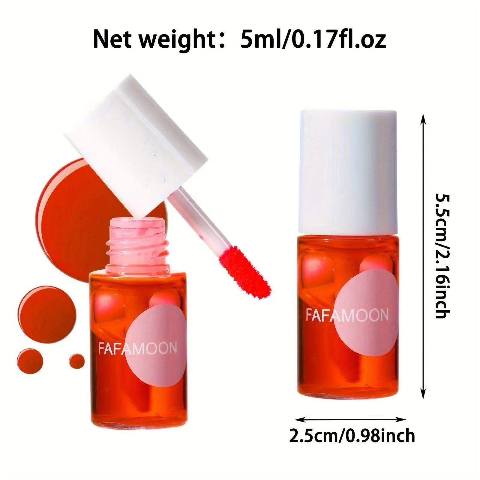 4-Color Fruity Water Gloss Lip Tint