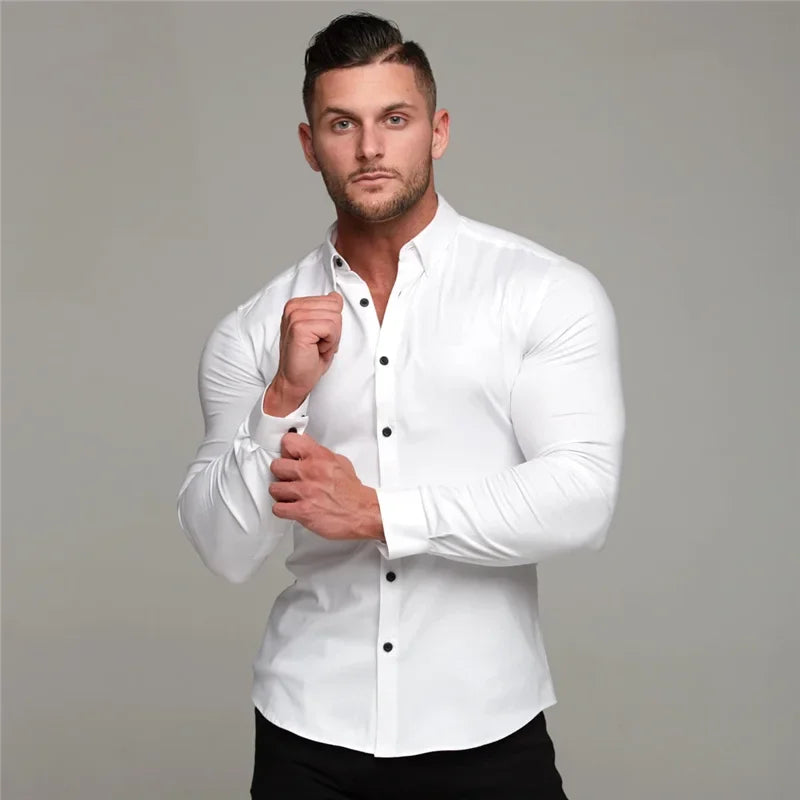 Slim Fit Long Sleeve Shirt