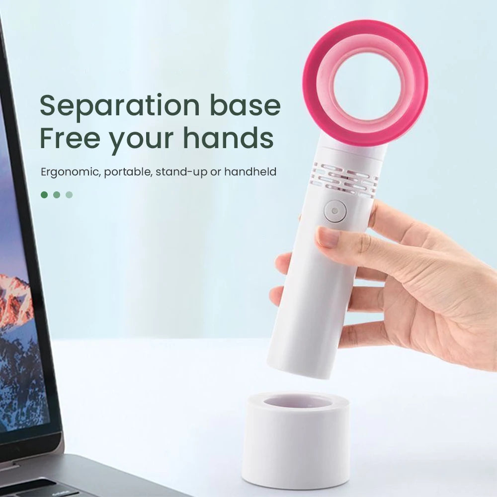 Portable Bladeless Eyelash Fan