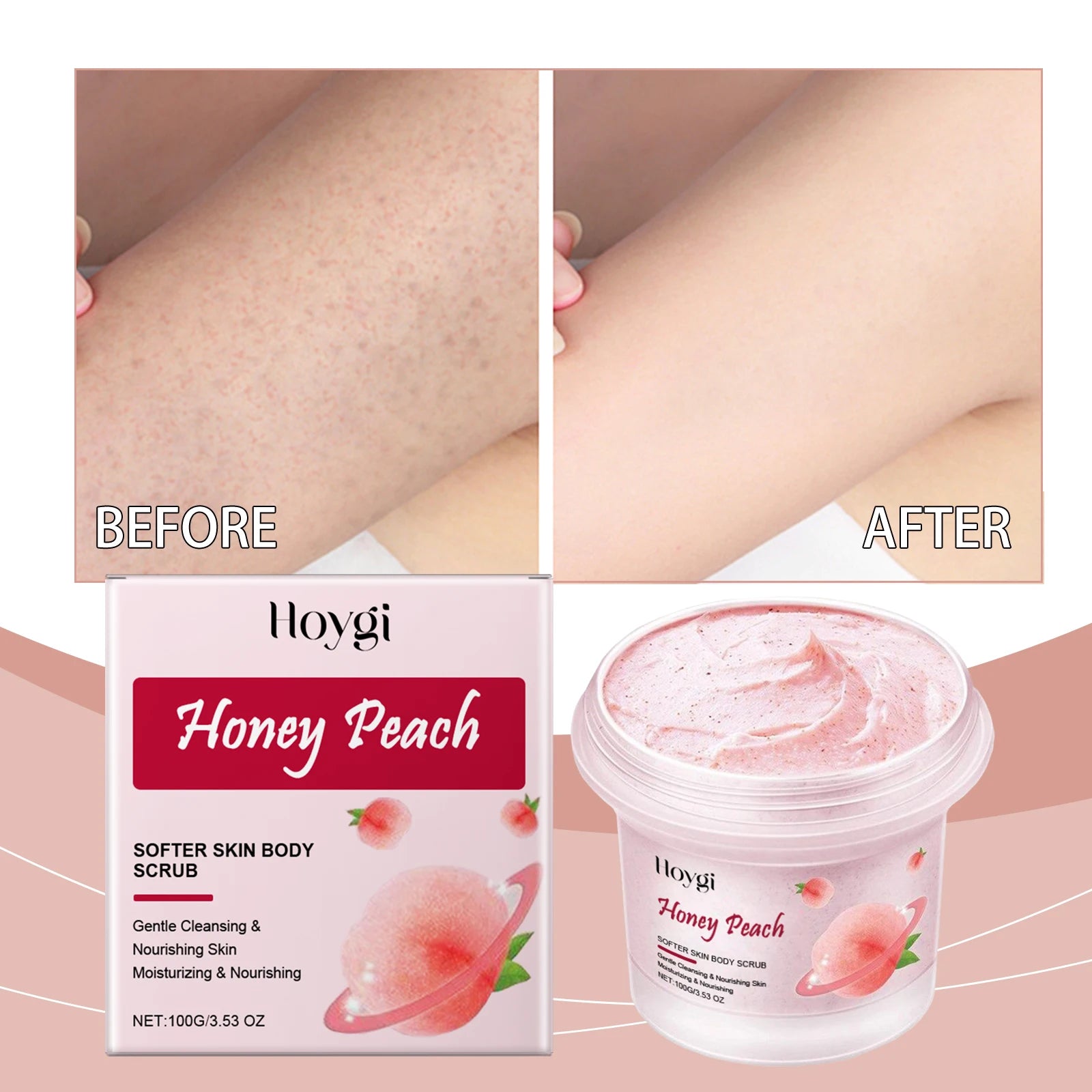 4-Piece Gentle Exfoliating Body Scrub Set
