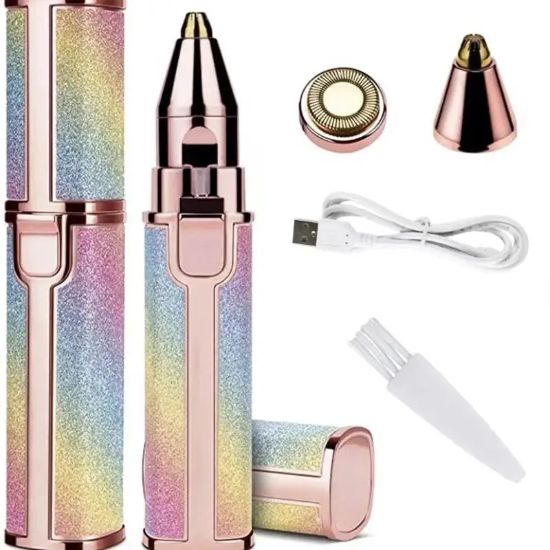 2-in-1 Rechargeable Facial Hair