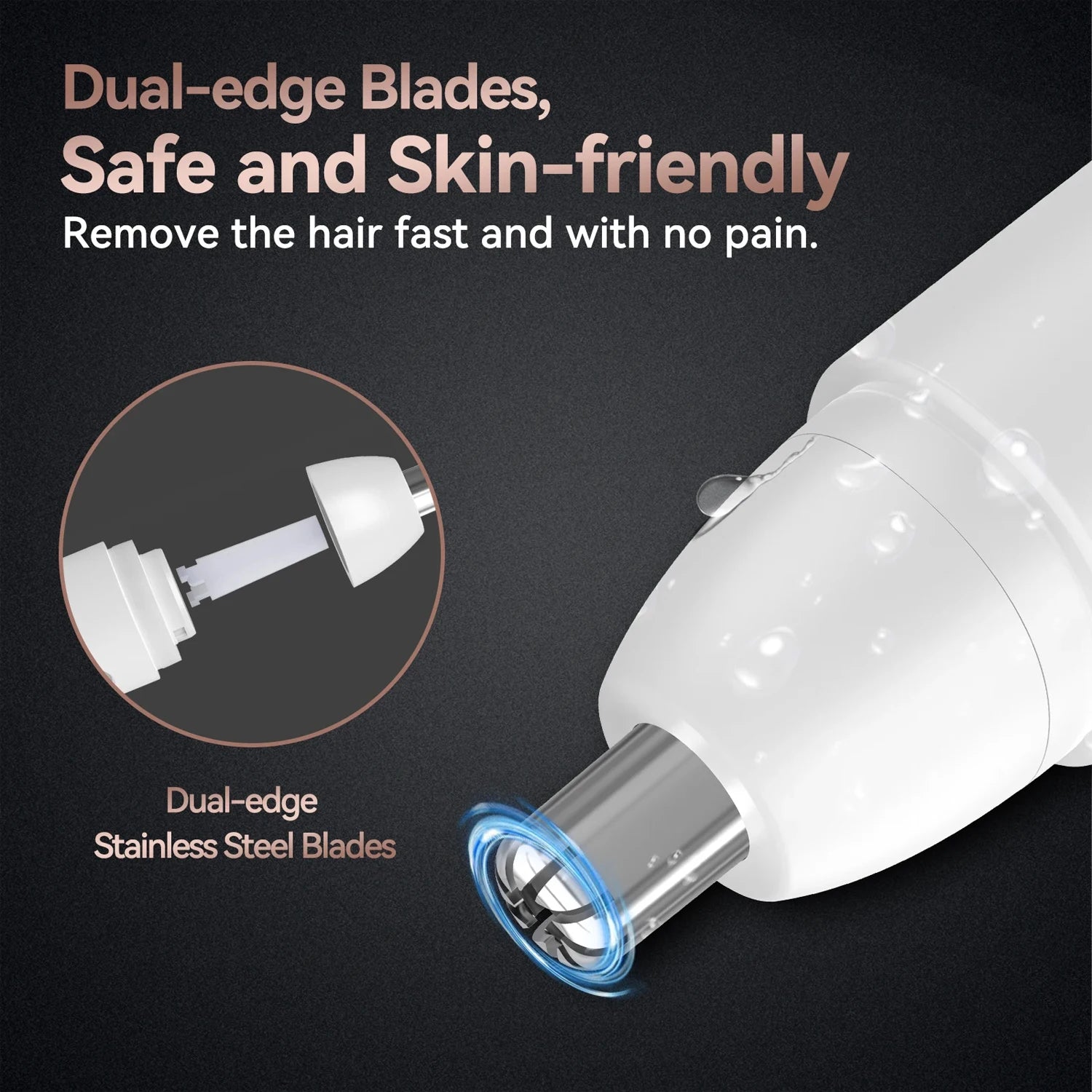 Battery-Powered Men’s Nose Hair Trimmer