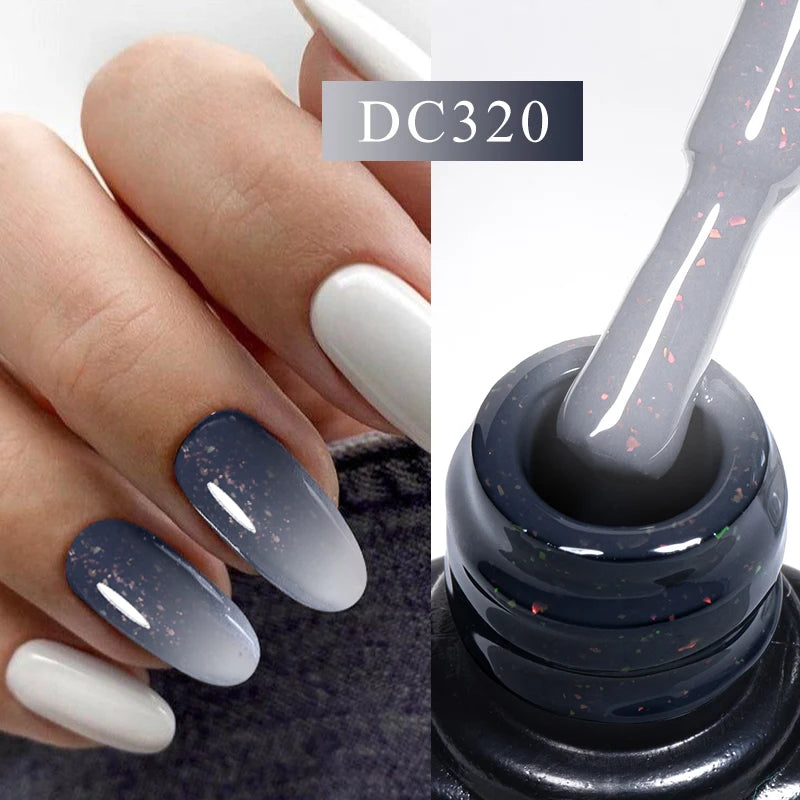 Thermal Aurora Rubber Base Gel Polish