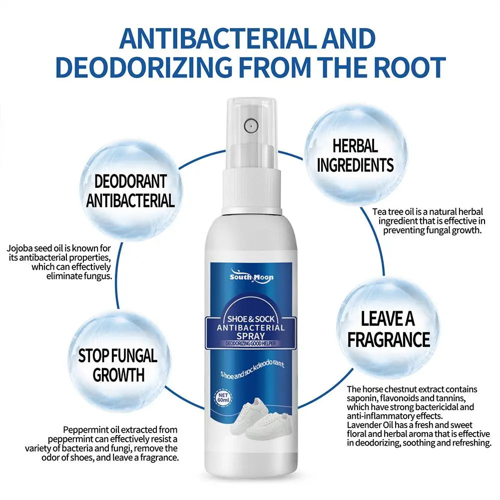 Multi-Purpose Foot Odor Deodorizer Spray