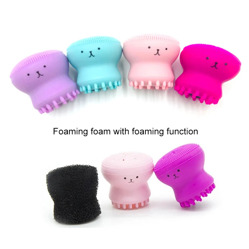 Soft Silicone Facial Cleansing Brush
