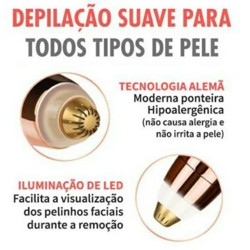 Rechargeable Electric Eyebrow Trimmer