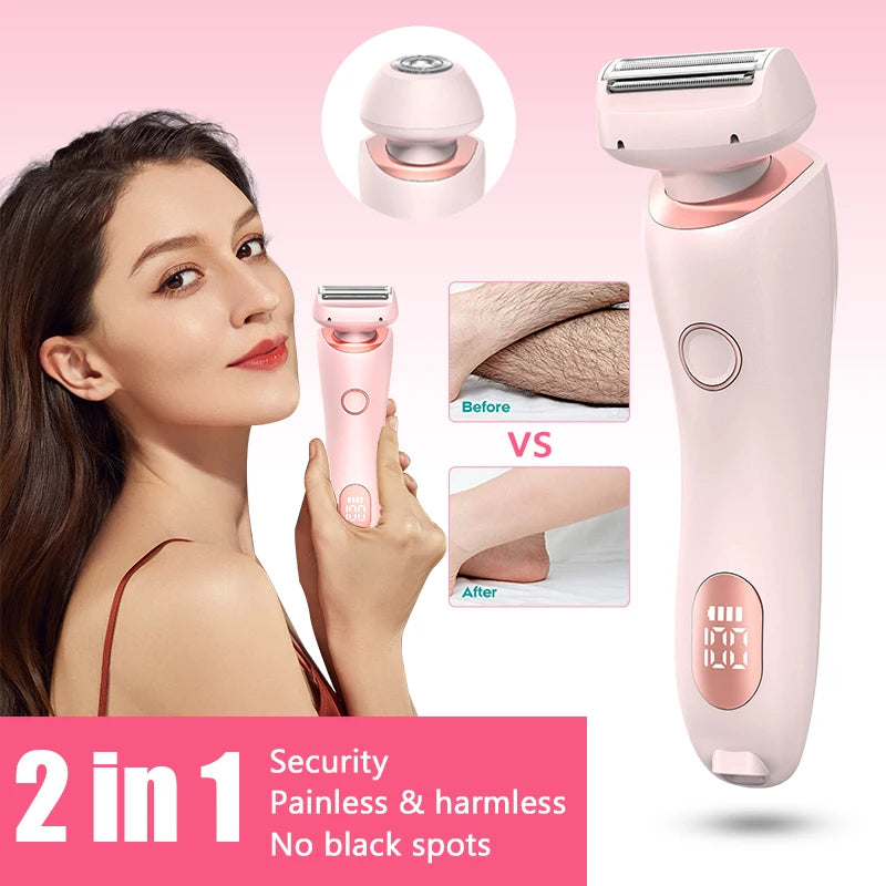 2-in-1 Electric Epilator & Shaver