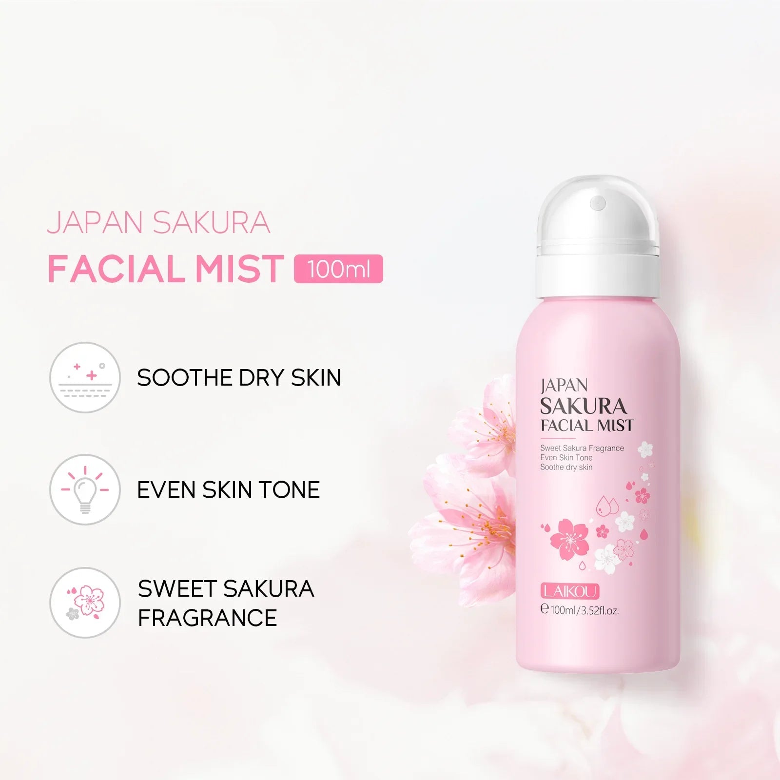 Sakura Brightening Facial Mist Toner