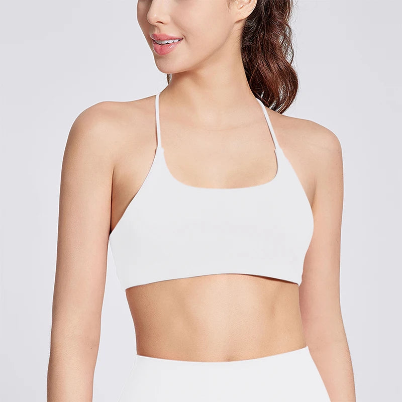 Cross Back Yoga Bra