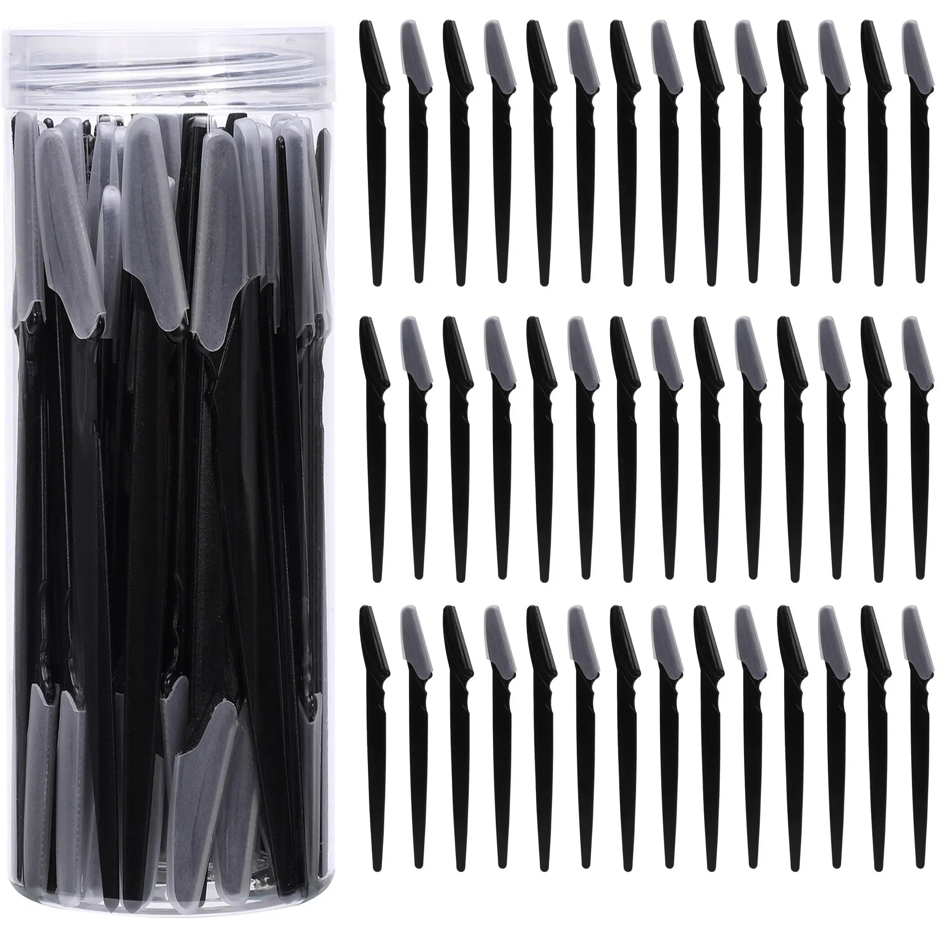 40-Piece Safe Eyebrow Trimmer Set