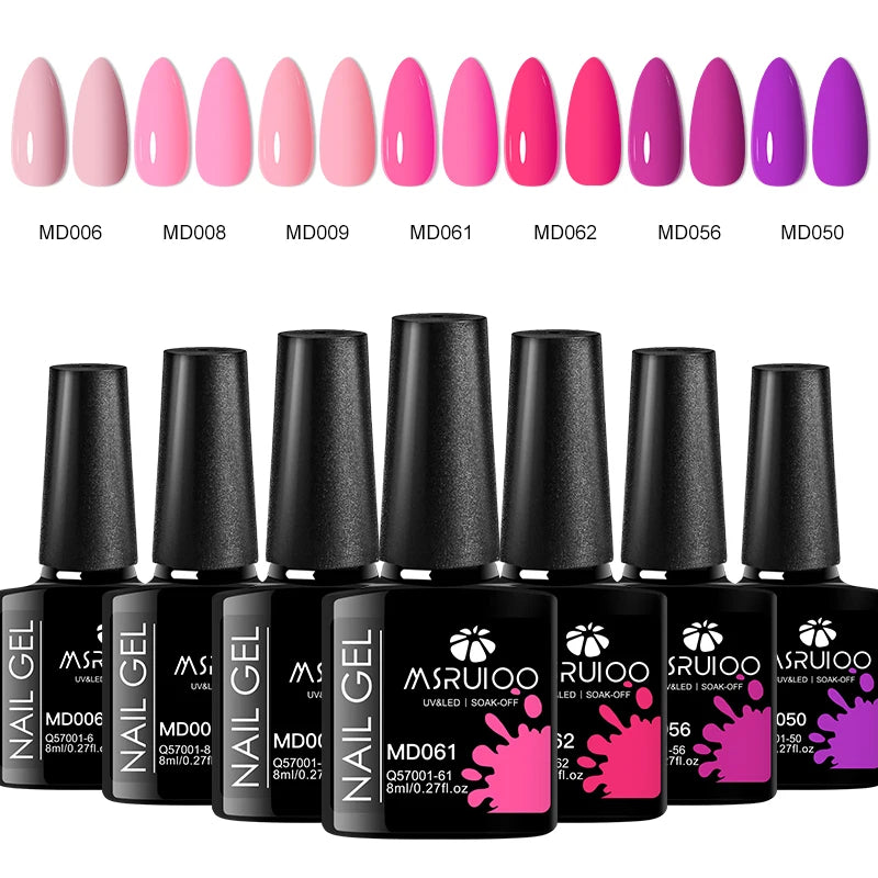 7-Piece UV Gel Polish Set