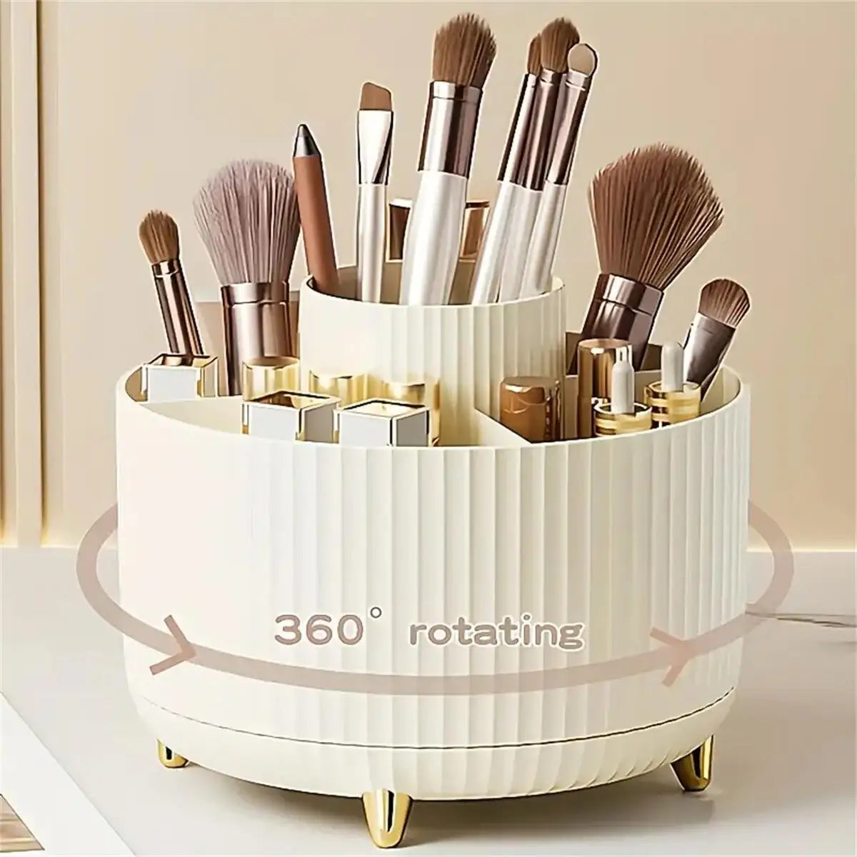 360° Rotating Cosmetic Organizer
